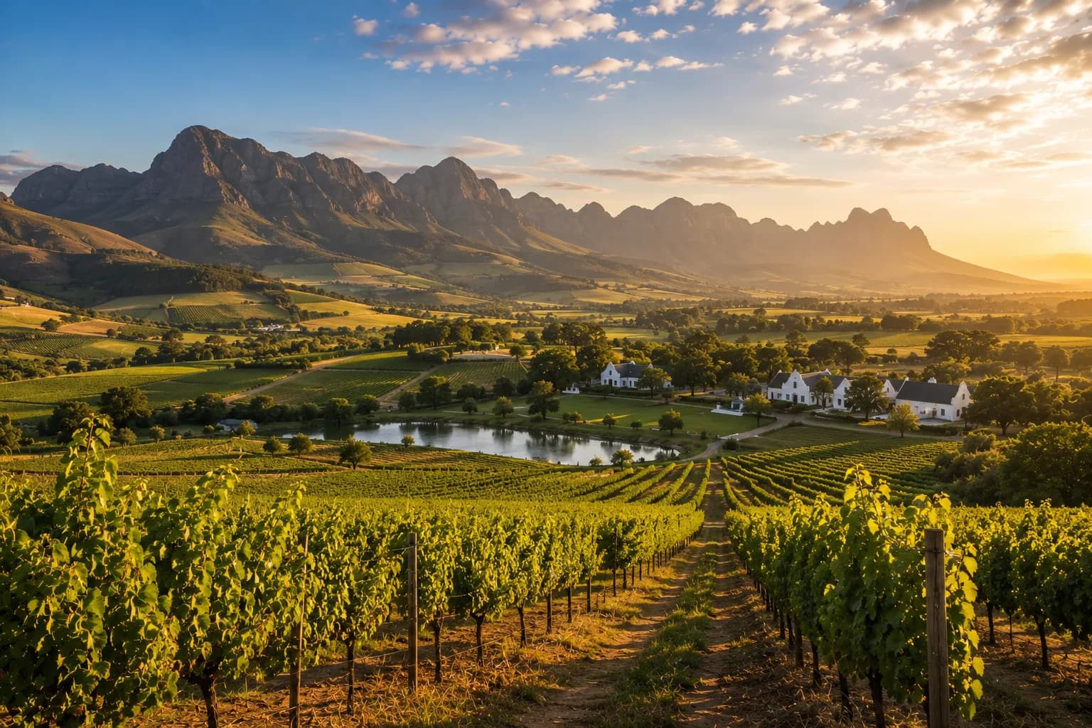 Les vignobles du Cap